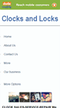 Mobile Screenshot of clocksandlocks.net
